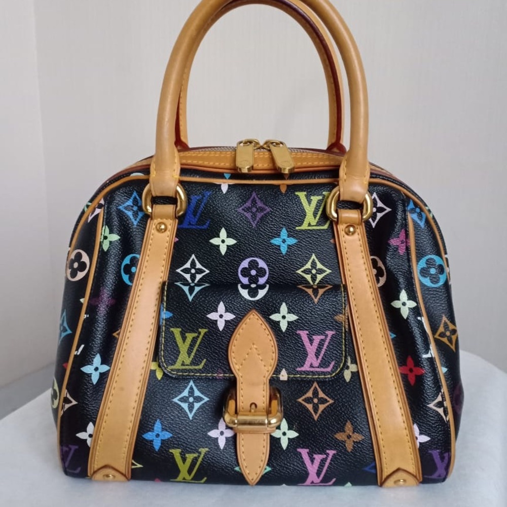 LV multicolor monogram in Black